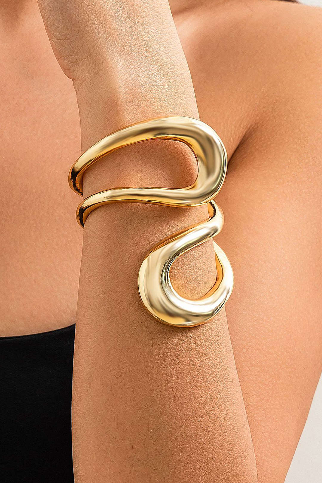 Asymmetrical Cut Bracelet