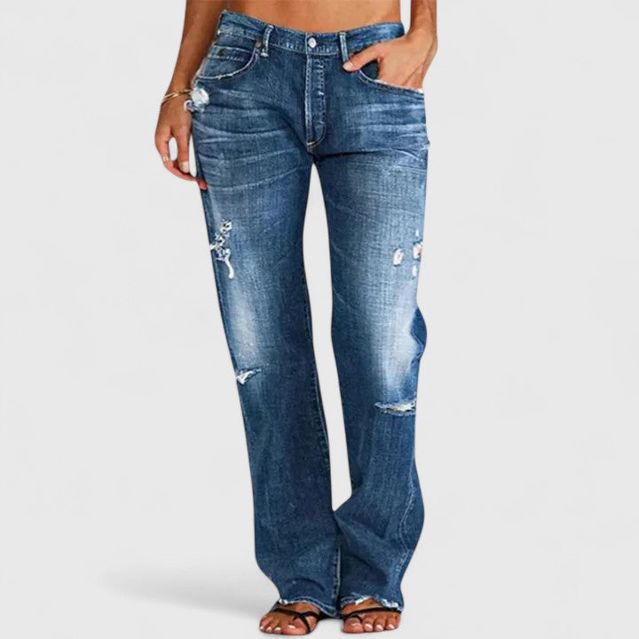 Lianette™ | Women's Distressed Jeans