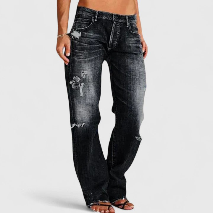 Lianette™ | Women's Distressed Jeans