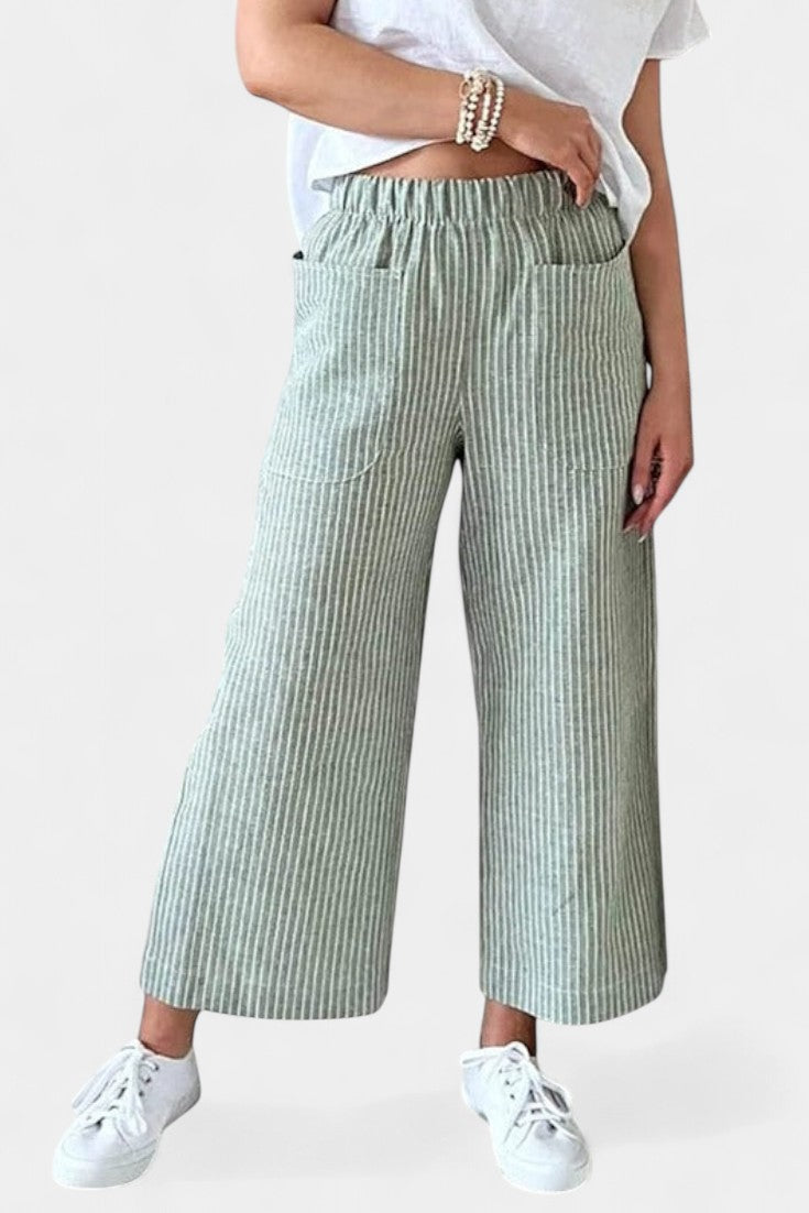 Lumiere Pantalones Ligeros de Corte Suelto