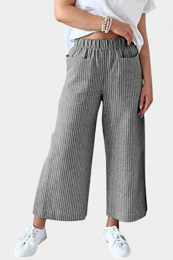 Lumiere Pantalones Ligeros de Corte Suelto