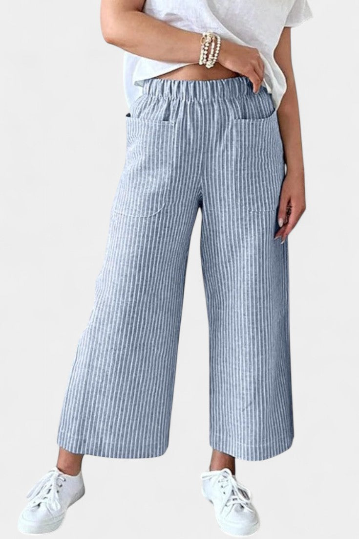 Lumiere Pantalones Ligeros de Corte Suelto
