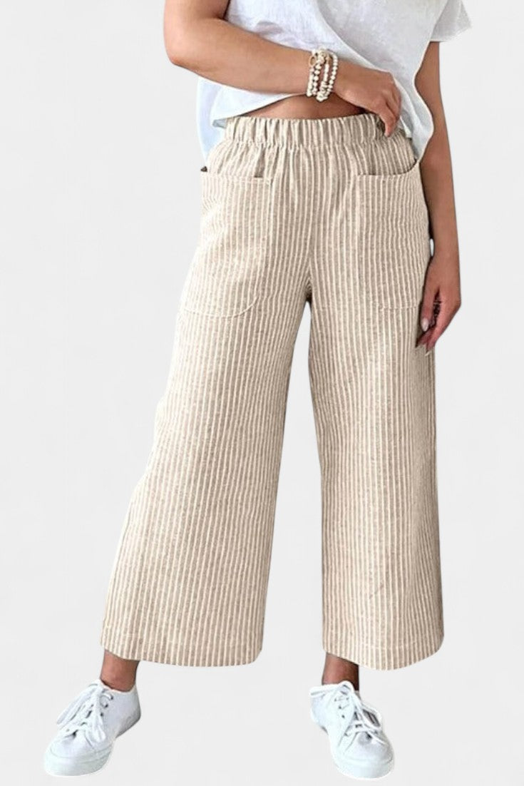Lumiere Pantalones Ligeros de Corte Suelto