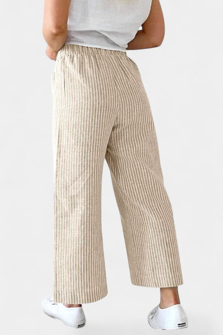Lumiere Pantalones Ligeros de Corte Suelto