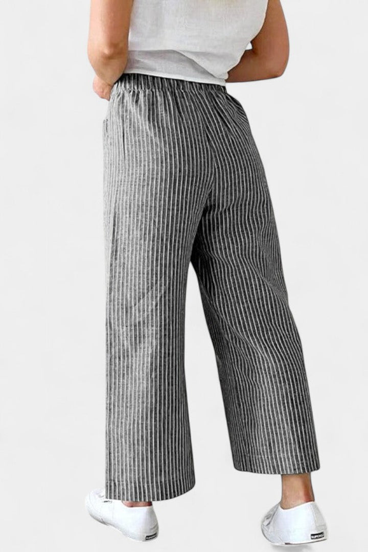 Lumiere Pantalones Ligeros de Corte Suelto