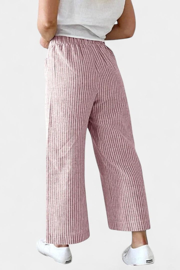 Lumiere Pantalones Ligeros de Corte Suelto