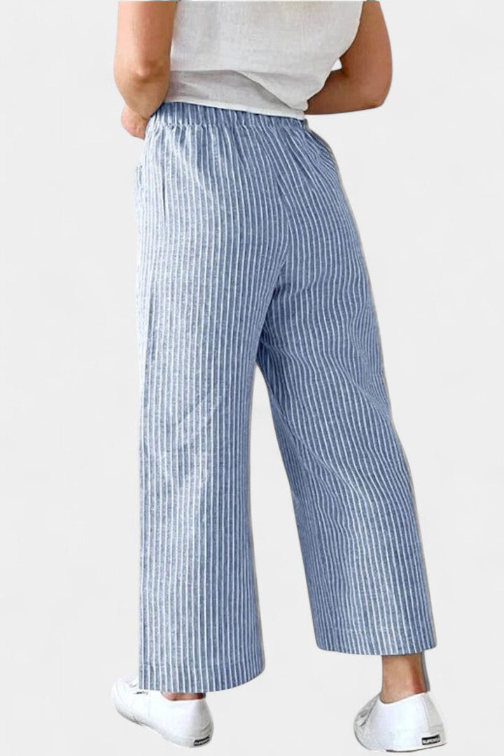 Lumiere Pantalones Ligeros de Corte Suelto