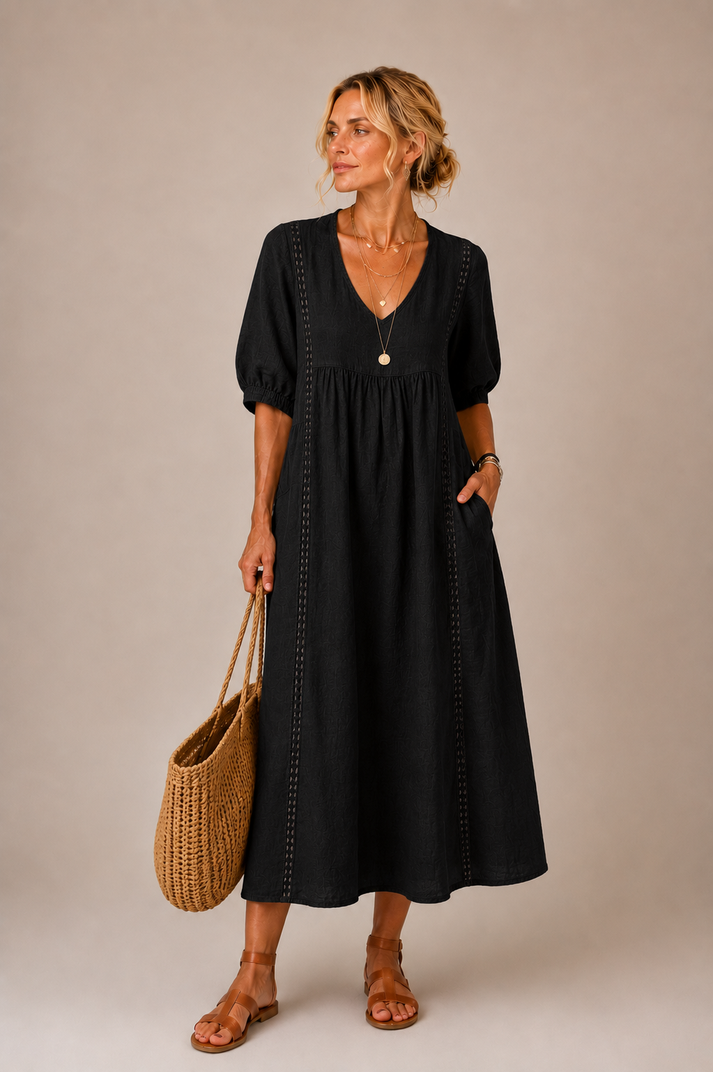 Soline – Vestido de verano midi