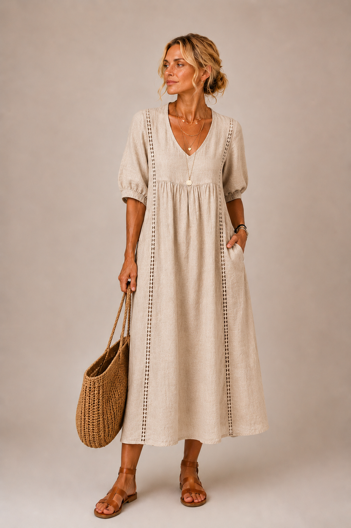 Soline – Vestido de verano midi