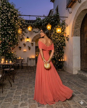 Vestido Hombros Descubiertos