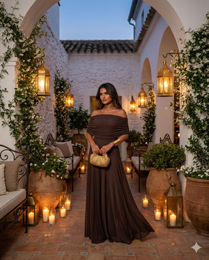 Vestido Hombros Descubiertos