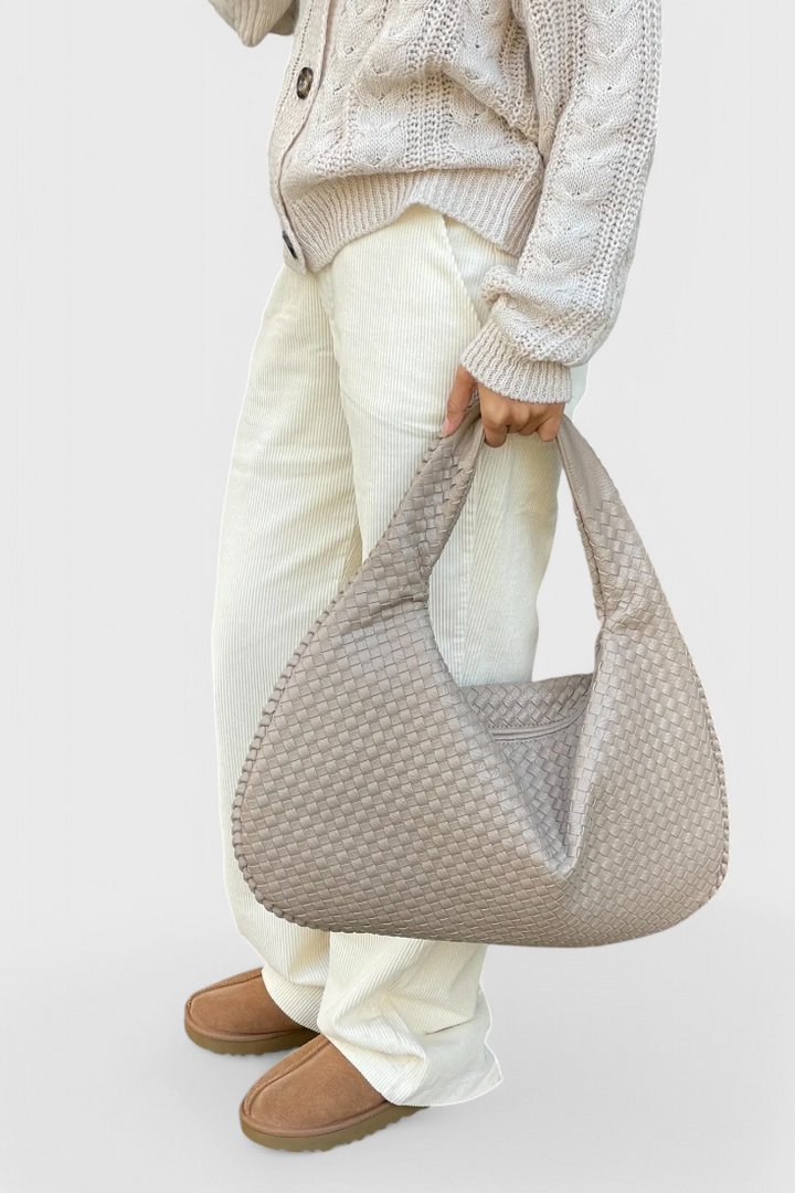 Tilly Bolsa de Hombro de Tejido