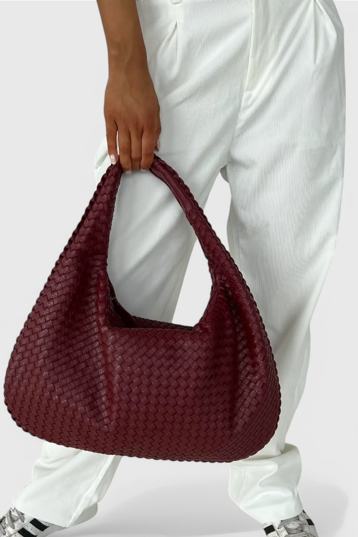 Tilly Bolsa de Hombro de Tejido