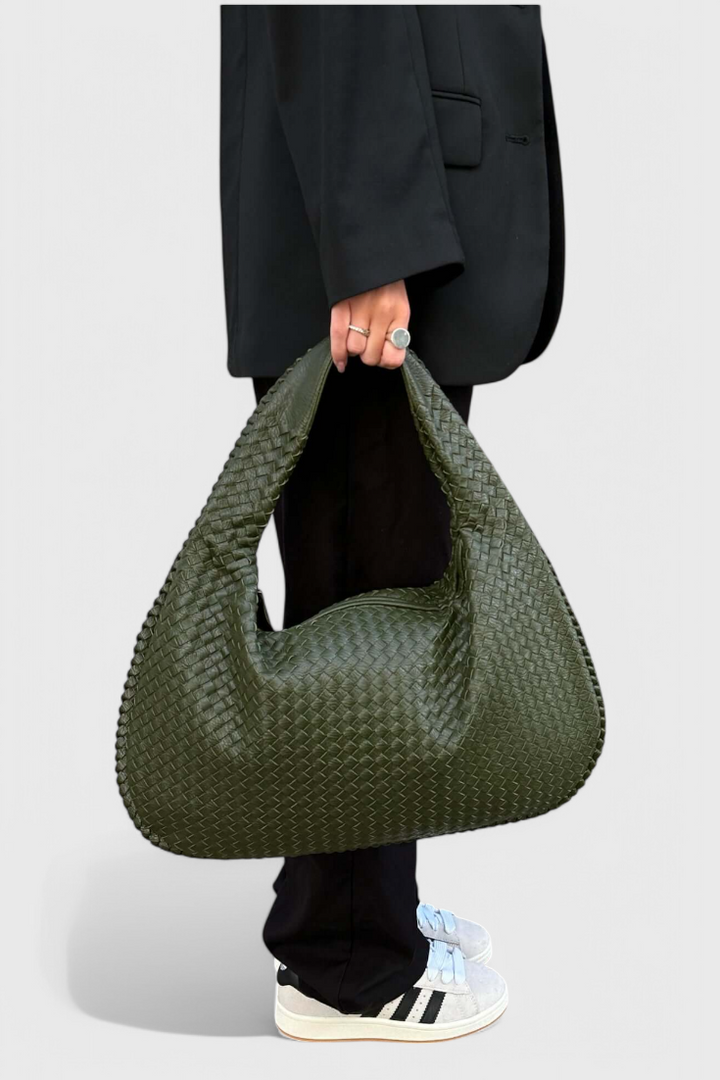 Tilly Bolsa de Hombro de Tejido