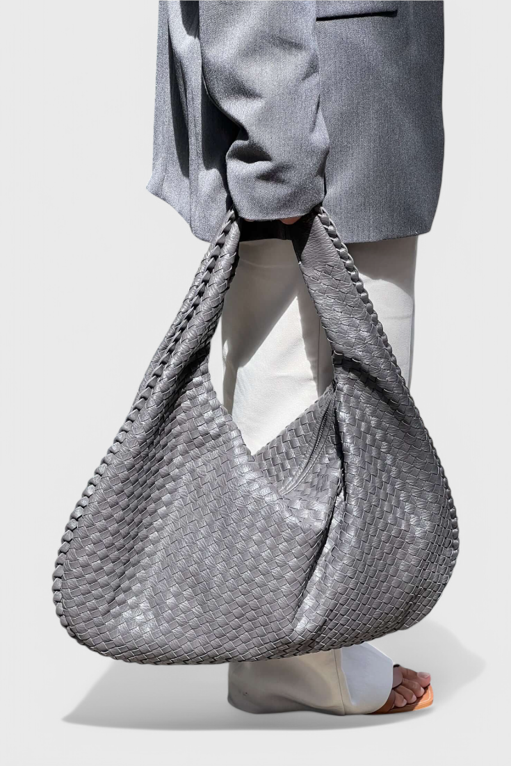 Tilly Bolsa de Hombro de Tejido