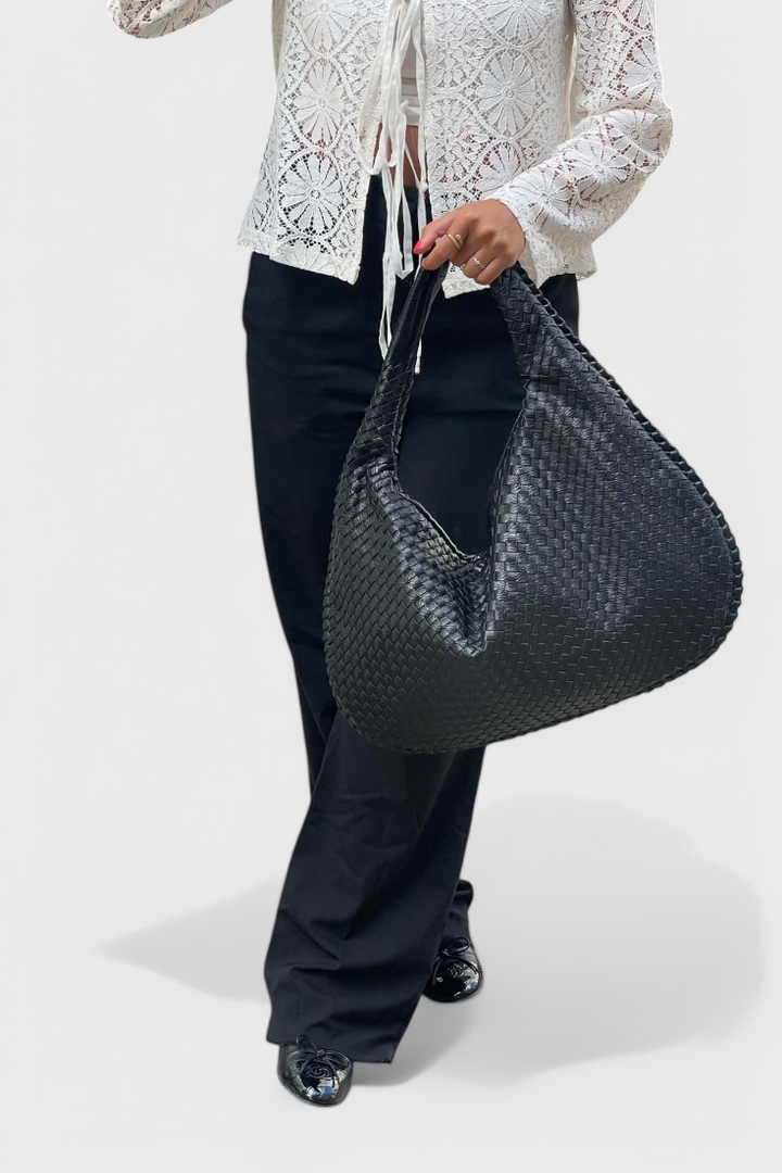 Tilly Bolsa de Hombro de Tejido