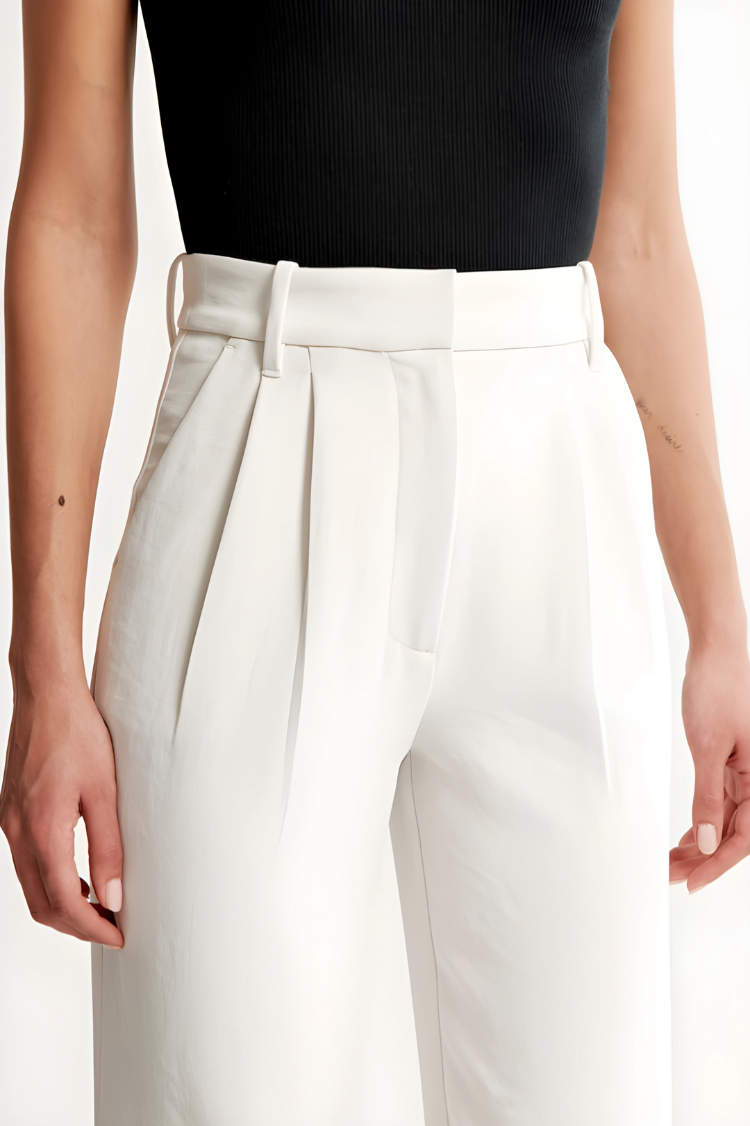 Tinashe Pantalones de Pierna Ancha a Medida
