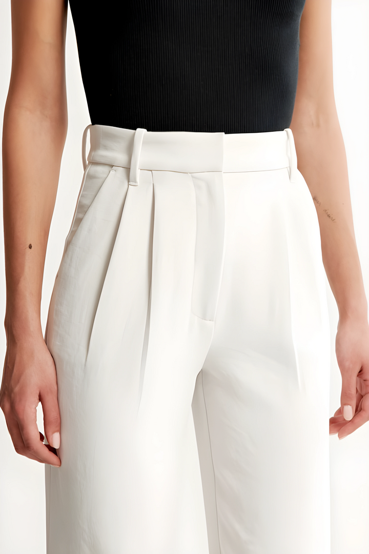 Tinashe Pantalones de Pierna Ancha a Medida