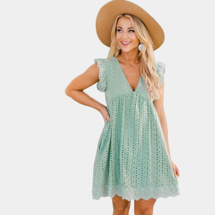 Vivian - Vestido Confortable: ¡Dile Adiós a los Rozaduras en los Muslos!