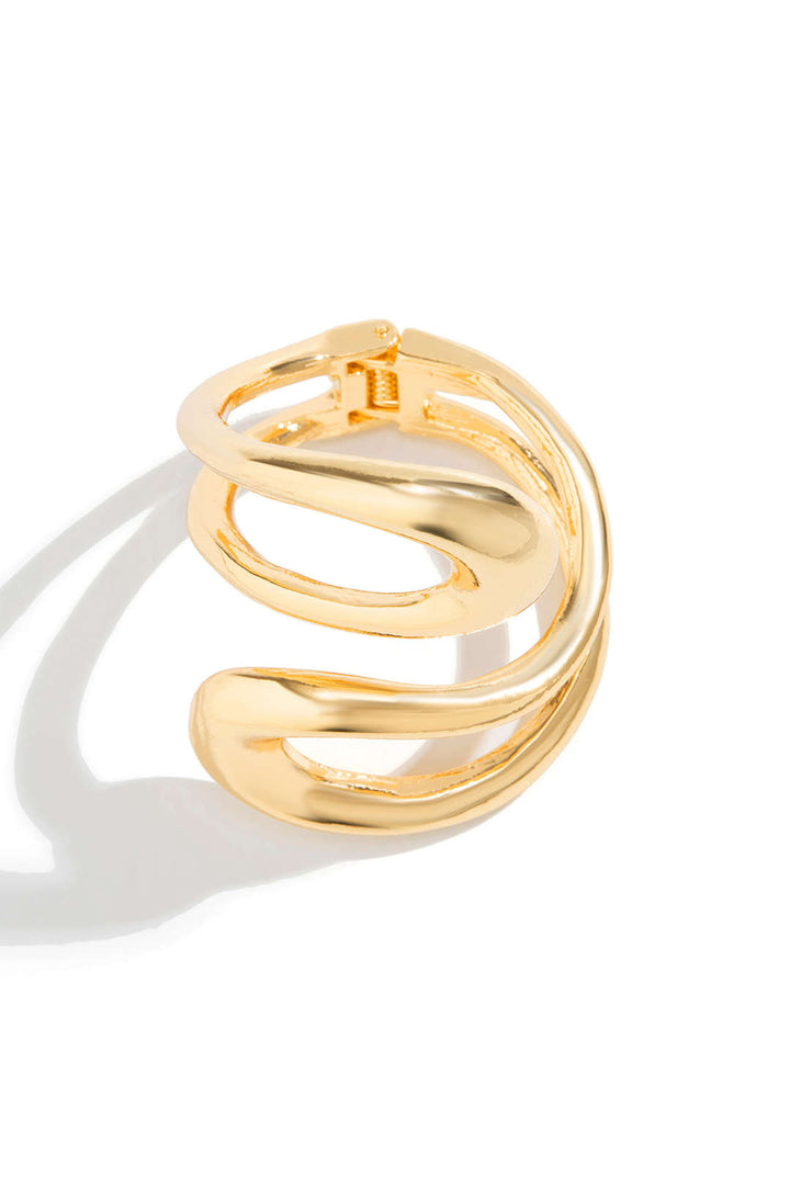 Asymmetrical Cut Bracelet