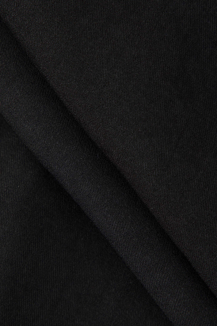 Oaklyn Pantalones Rectos con Drapado Contemporáneo
