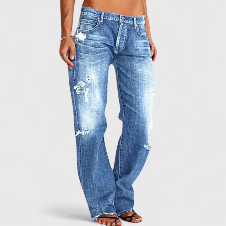 Lianette™ | Women's Distressed Jeans
