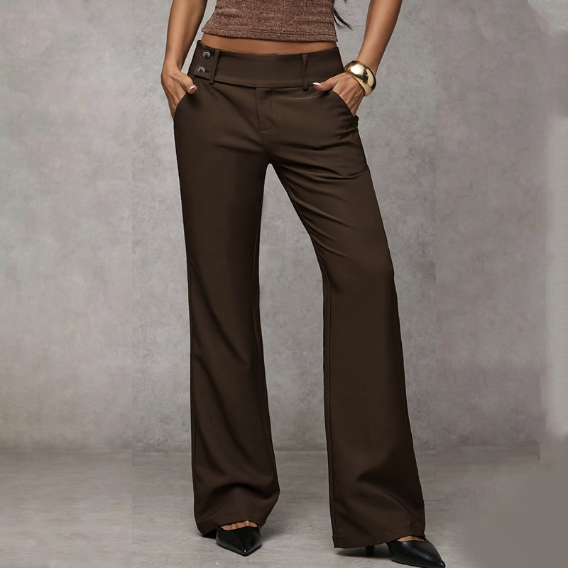 Valentina™ | Pantalones de Vestir Acampanados